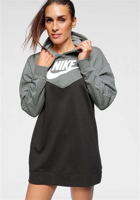 nike sweatkleid damen schwarz|nike fleece hoodie women's.